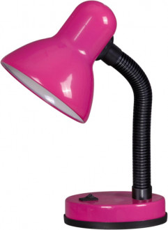 Lampka biurkowa różowa K-MT-203 z serii CARIBA 1xE27