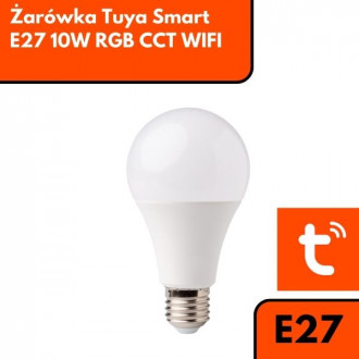 Żarówka Tuya Smart E27 10W RGB CCT WIFI