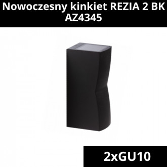 Nowoczesny kinkiet REZIA 2 BK AZ4345