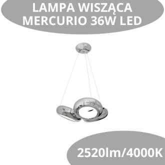 LAMPA WISZĄCA MERCURIO 36W LED