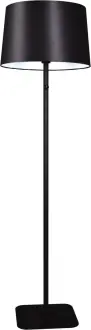 Lampa do salonu stojąca czarna K-4769 z serii ESSEO 1xE27