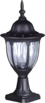 Niska zewnętrzna lampa stojąca K-5007S2/N czarna z serii VASCO